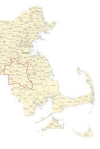 Stump grinding area of operations